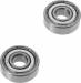 Ball Bearing 7x19x6mm (2) Nero