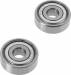 Ball Bearing 7x22x7mm (2) Nero