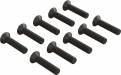 Flat Head Hex Machine Screw M3x14mm (10)