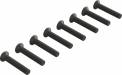 Flat Head Hex Machine Screw M3X18mm (10)