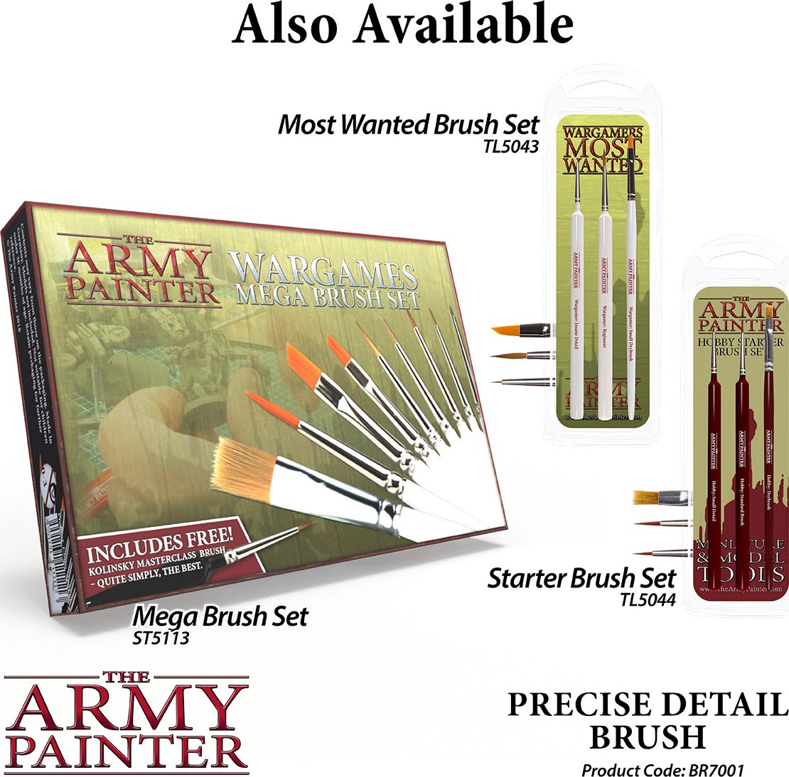 Army Painter Brush: Hobby: Precise Detail