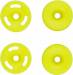 RC28R Wheel Set Yellow