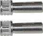 Grip Bullets 5mm x 14mm Silver (2)