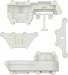 6x6 Motor Mount Gearbox Case Set Natural