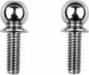 FT HD Titanium Ballstuds Short 8mm