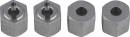 MT12 Wheel Hex Adapters