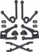Enduro Gatekeeper Shock Mounts Hard