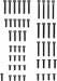 RC10 4-40 Screw Set