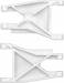RC10 '89 Stealth Car Rear Suspension Arms