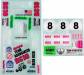 RC10 BK Decal Sheet