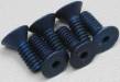 Alum Flat Hd 4-40x5/16 (6)