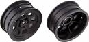 SR10 Front Wheels Black