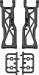 RC10T7 Rear Suspension Arms