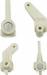 Inline Steering Blocks & Rear Hub Carriers 0 Deg. Whi