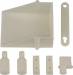 RC10 Battery Cup Servo Body Antenna Mount