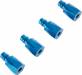 RC8B3.1 Shock Bushings Blue Alum