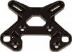 RC8B4 Front Shock Tower Black Aluminum