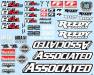 RC8B4.1/RC8B4.1E Decal Sheet