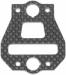 RC8 Center Bulkhead Plate Cf