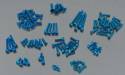 Aluminum Screw Set Blue RC8.2