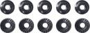 M4 Low Profile Serrated Steel Wheel Nuts