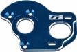 RC10B6.1 FT Laydown/Layback Motor Plate 3.5mm Blu