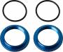 13mm Shock Collars Blue Aluminum