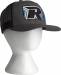 Trucker Hat Curved Bill - Charcoal/Black