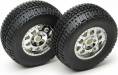 SC10 Tire/Wheel Combo Chrm Fr