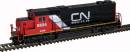 GP38-2 CN (GTW) #5816 Red/Black/White - Silver (HO)