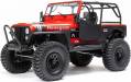 1/10 SCX10 III Jeep CJ-7 4X4 RTR Brushed Rock Crawler, Red