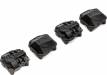 SCX10 III AR45P/AR45 Differential Covers Black