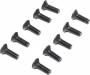 M2.5x8mm Flat Head Screw (10)