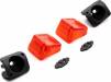 SCX6 Jeep JLU Brake Light Lens & Bucket