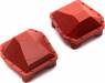 SCX6 AR90 Diff Cover Axle Housing Red (2)