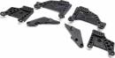 SCX10 III HP Shock Towers with Supports FR/R
