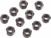 Nylon Locking Hex Nut 4mm Black (10)