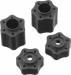  Hex Hub Adapter 2 Front/2 Rear