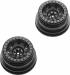 1.25 1.55 Beadlock Wheels Black (2)