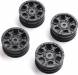 1.0 Ford Bronco Wheel Black (4) SCX24