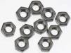 Thin Hex Nut M3 Black (10)