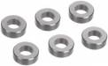 Spacer 2x6mm Grey (6)