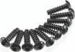 Hex Tap Button Head M3x10mm Black (10)