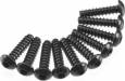 Hex Tap Button Head M3x12mm Black (10)