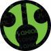 Axial Circle Logo Sticker