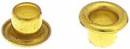 Brass Eyelets 1/8 ID x1/8