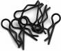 1/8 Body Clips (Black)