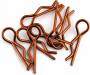 1/8 Body Clips (Orange)