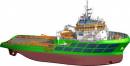 Fairmont Alpine Ocean Tug - Wood Hull 1:75