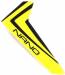Yellow Vertical Fin w/Decal nCP X